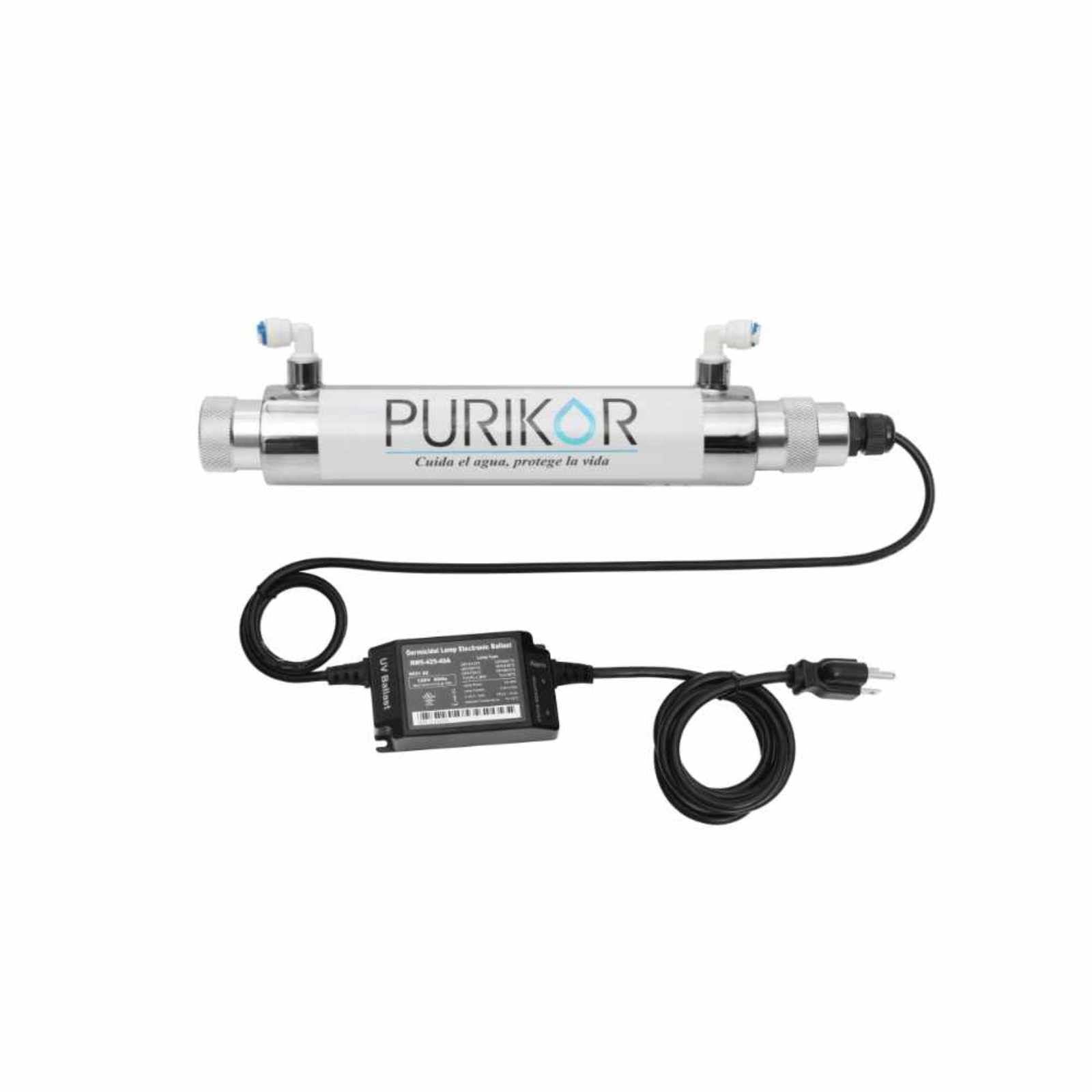 Sistema de desinfección con luz UV. Modelo: PKUV-1-AAV-PK