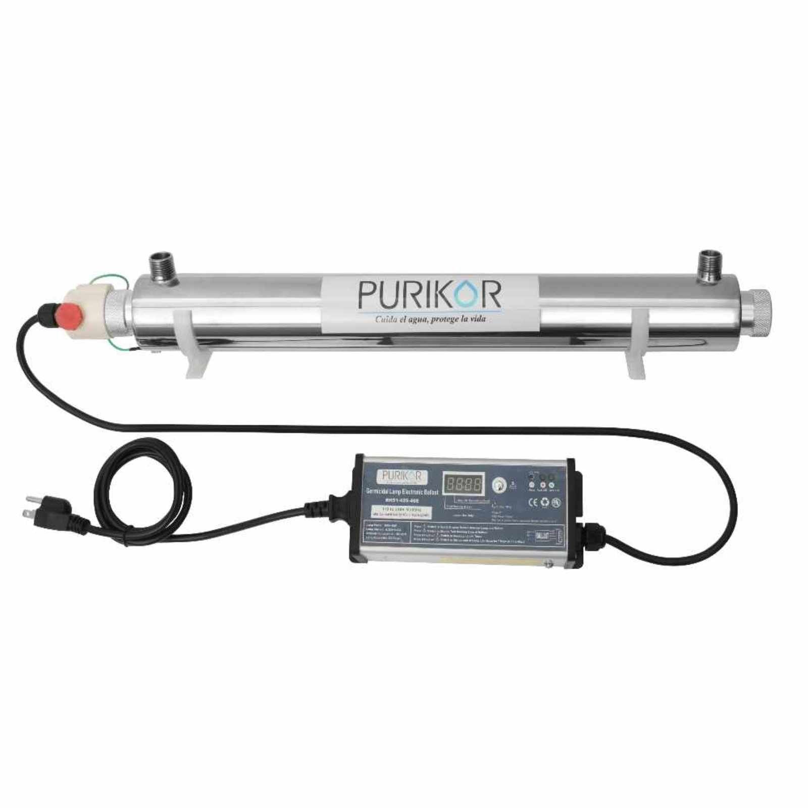 Sistema de desinfección con luz UV. Modelo: PKUV-12-RAV-PK