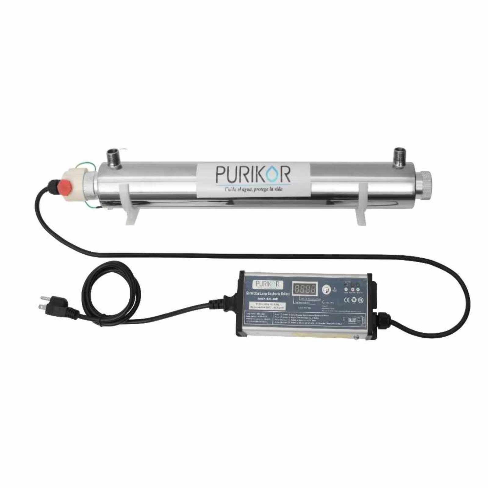 Sistema de desinfección con luz UV. Modelo: PKUV-30-RAV-PH