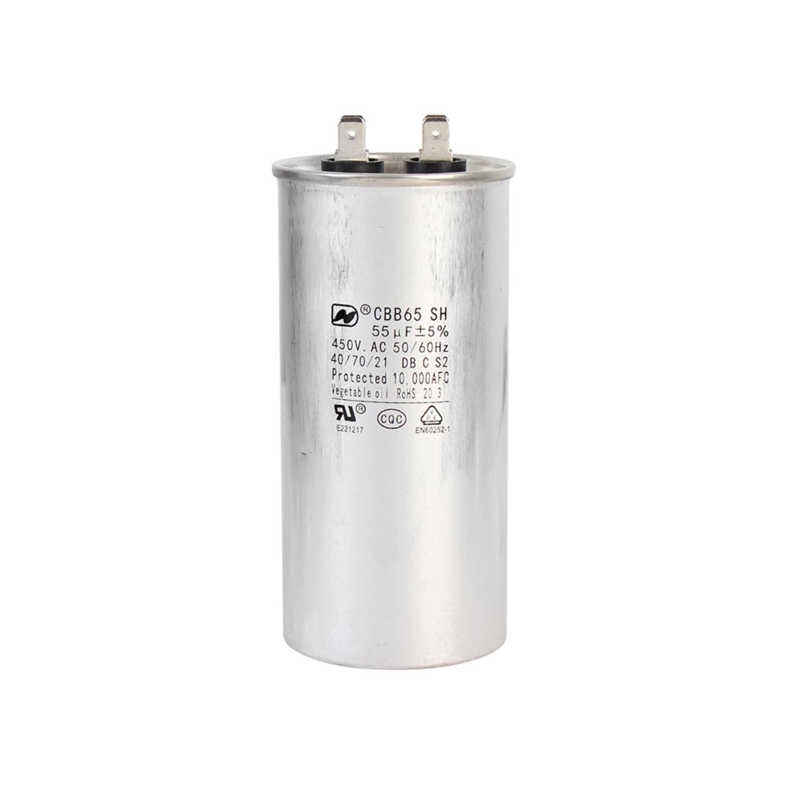 Capacitor del compresor para bombas de calor EKFC. Modelo: R-EKFC50-CCOM