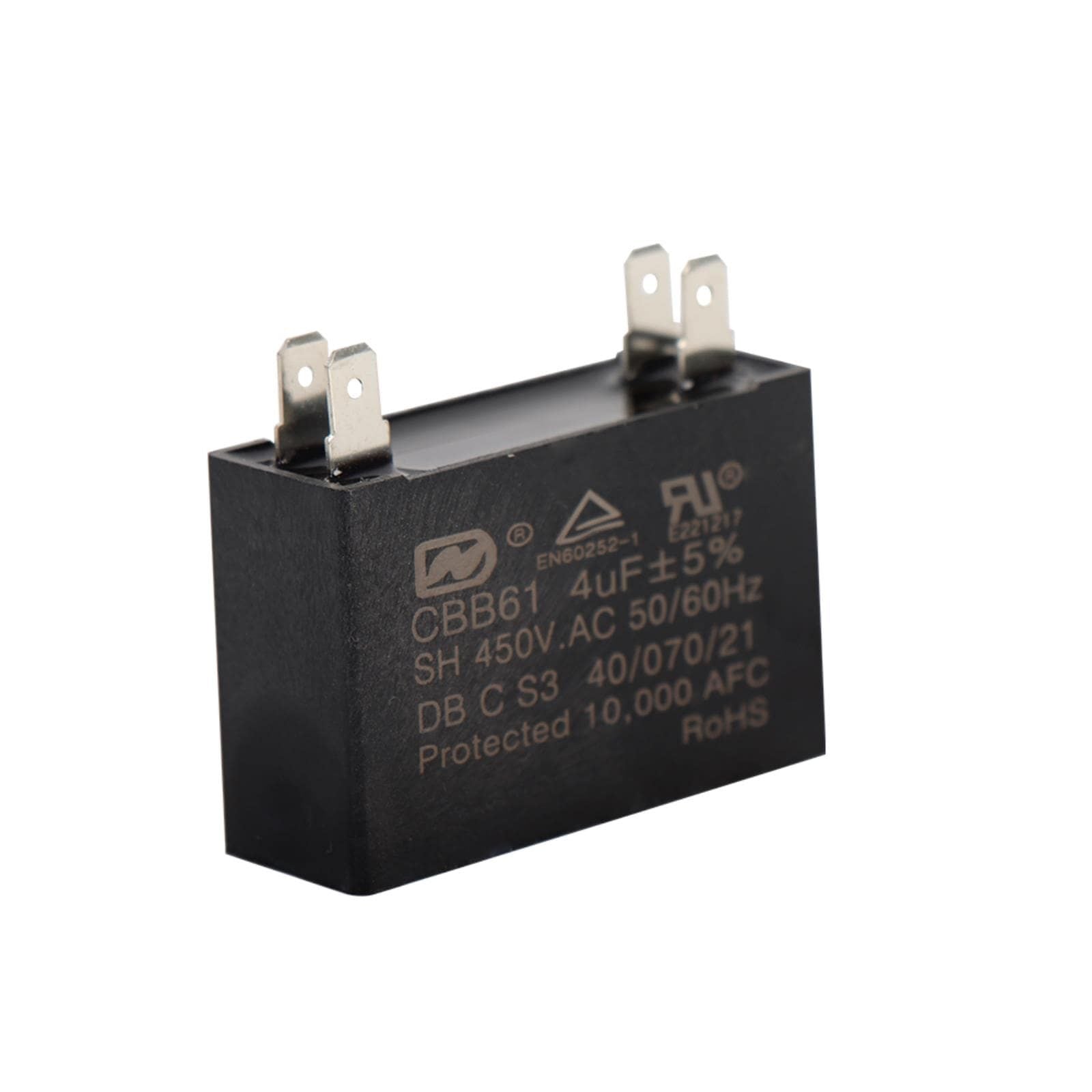 Capacitor motor del ventilador para bombas de calor EKFC. Modelo: R-EKFC80-CVENT