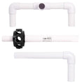 Kit colector para filtro en fibra de vidrio 40". Modelo: R-MARB-KITCOL40"L
