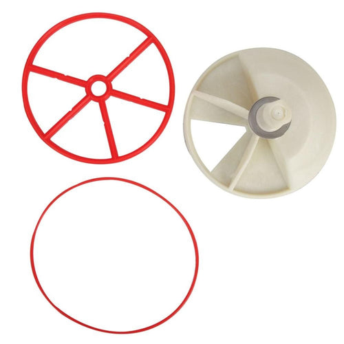 Kit rotor, empaque araña para válvula lateral. Modelo: R-MARB-KITROT-VLAT