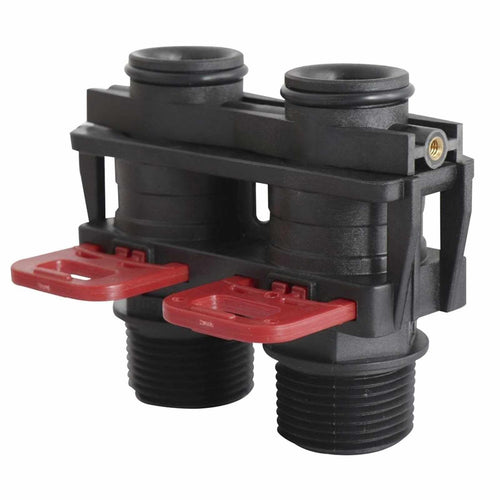 Conector de entrada/salida para valvula de filtración y suavización de 26 a 32 gpm. Modelo: R-PK-02170056P