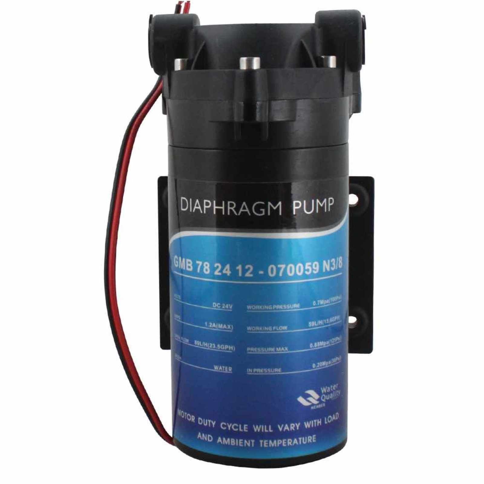 Bomba booster para ÓSMOSIS INVERSA de 100G. Modelo: R-PK-BP01-100G