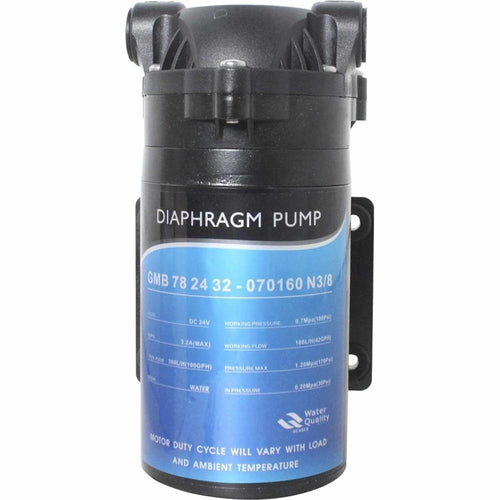 Bomba booster para ÓSMOSIS INVERSA de 400G. Modelo: R-PK-BP01-400G