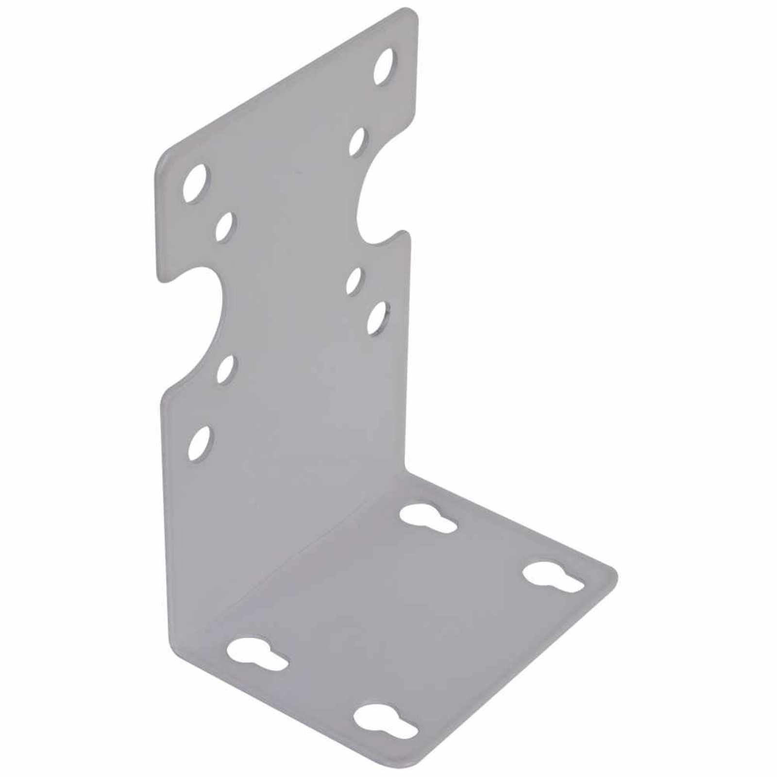 Soporte de metal para portafiltro PURIKOR modelos PKPFB10X.25, PKPFA10X.75P, PKPFA20X.75P. Modelo: R-PK-BRA122