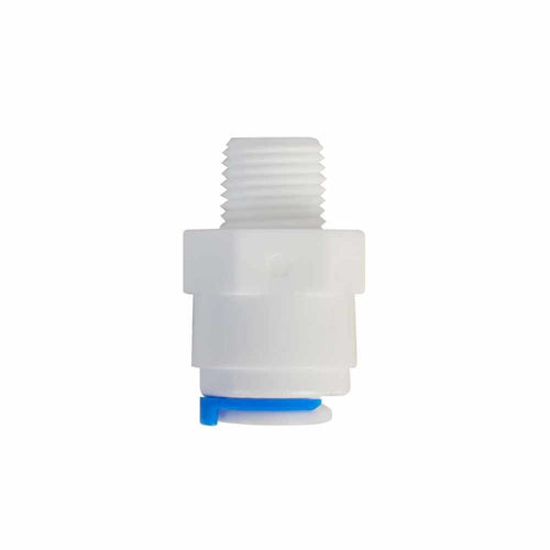 Adaptador recto (RM1/4", T3/8") para ÓSMOSIS INVERSA 400GPD. Modelo: R-PK-DCC-012D