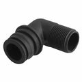 Conector rápido para drenado de las válvulas de suavización y filtración de 48 gpm. Modelo: R-PK05040012M