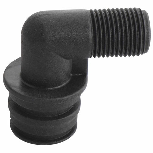 Conector rápido de línea de salmuera para válvulas de filtración y suavización de 48 gpm. Modelo: R-PK05040013M