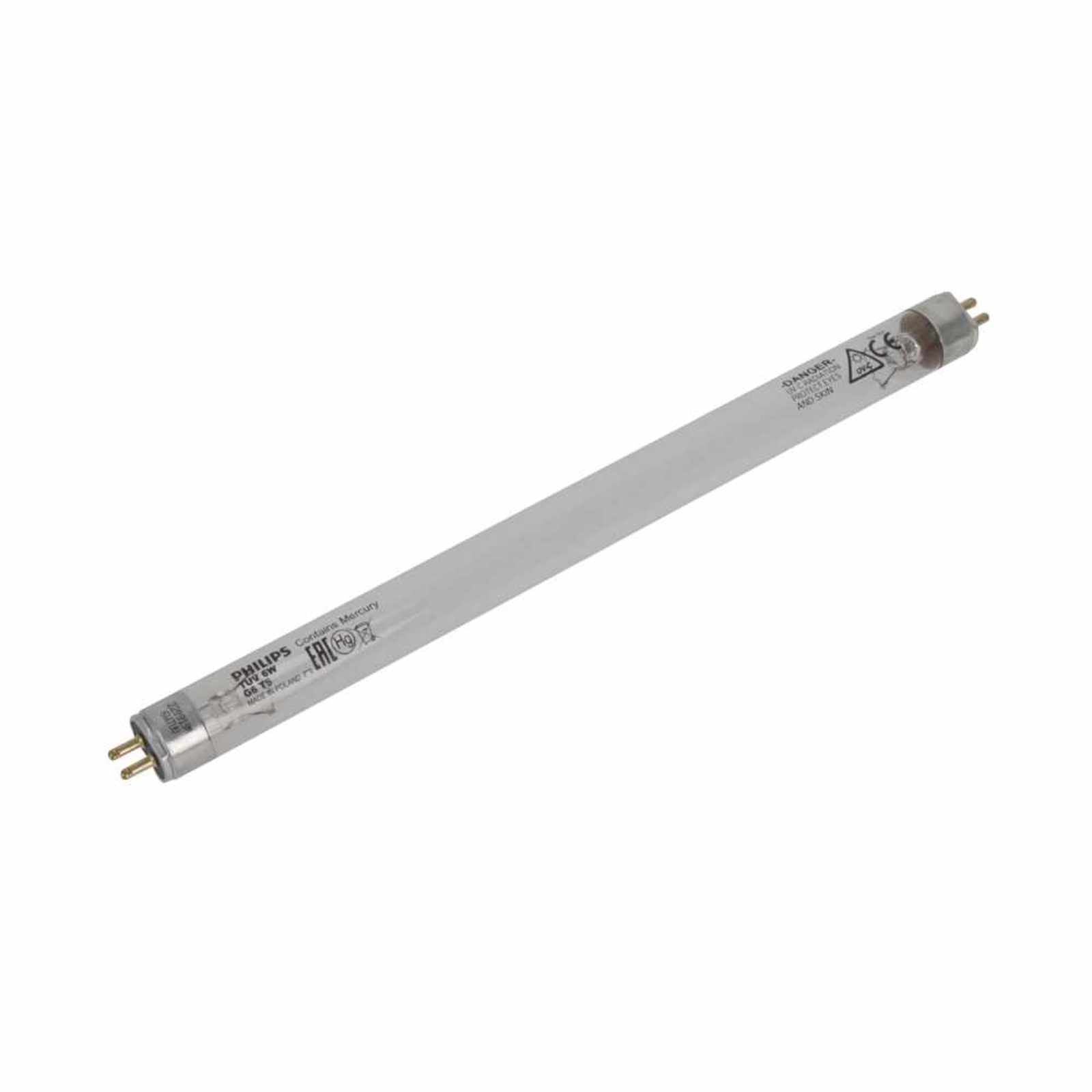 Lámpara ultra violeta de 6 watts para ÓSMOSIS, ULTRAFILTRACIÓN y FILTRACIÓN BÁSICA. Modelo: R-PK-UV-6W