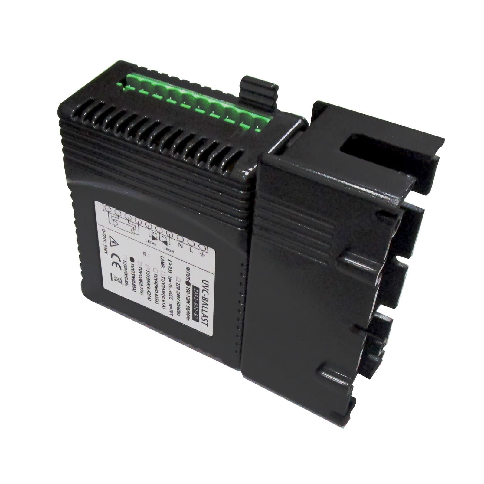 Balastro para sistema de desinfección con luz UV serie Platinum. Modelo: R-PKUVBAL-NV