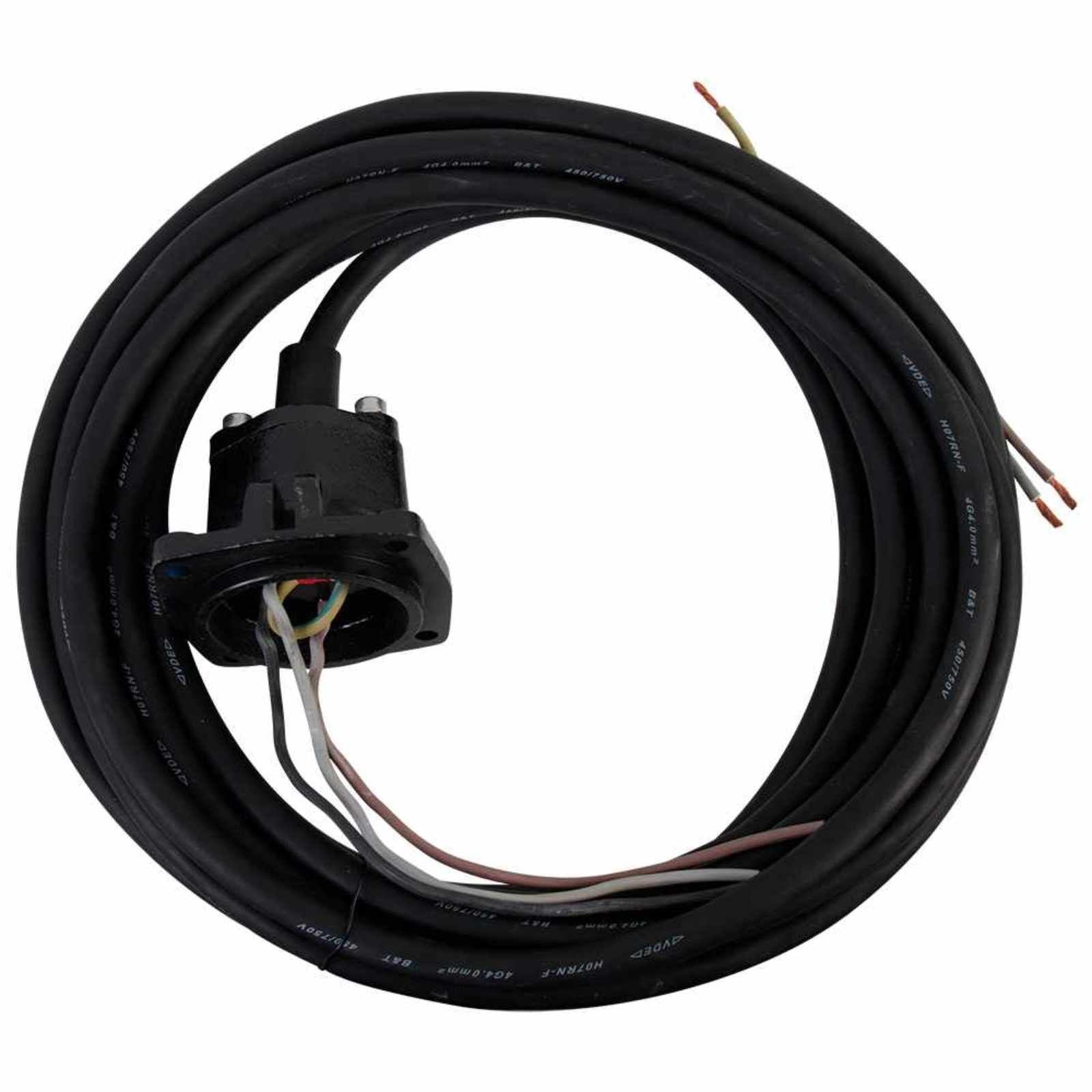 Conector con cable de 10m para las bombas ROBUSTA2/75. Modelo: R-ROB2/75-CON