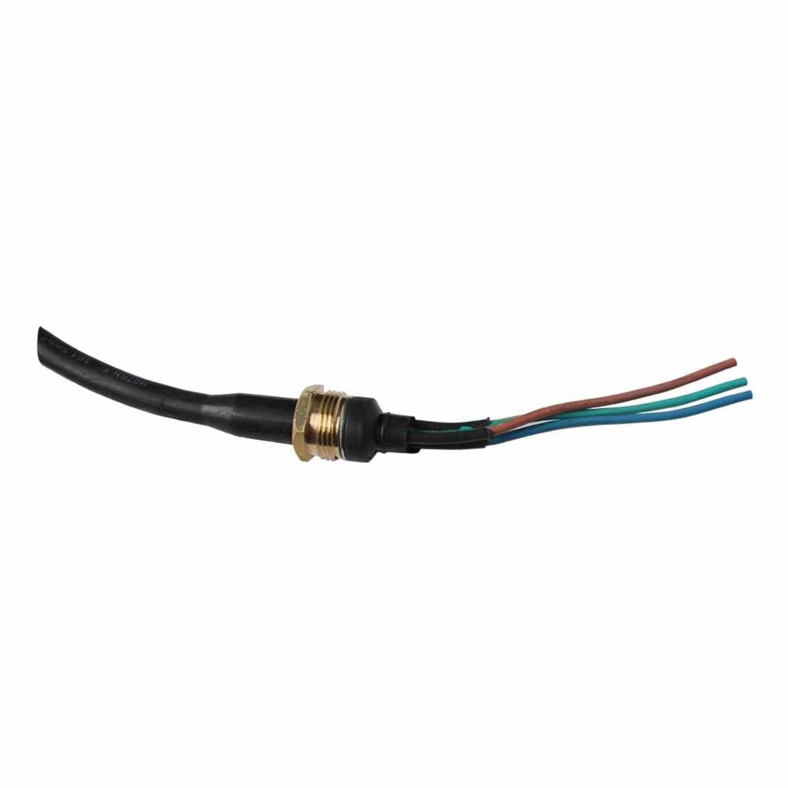 Conector con cable de 10m para la bomba ROBUSTA2/10 monofásico en 127 volts. Modelo: R-ROB2/10-CON127