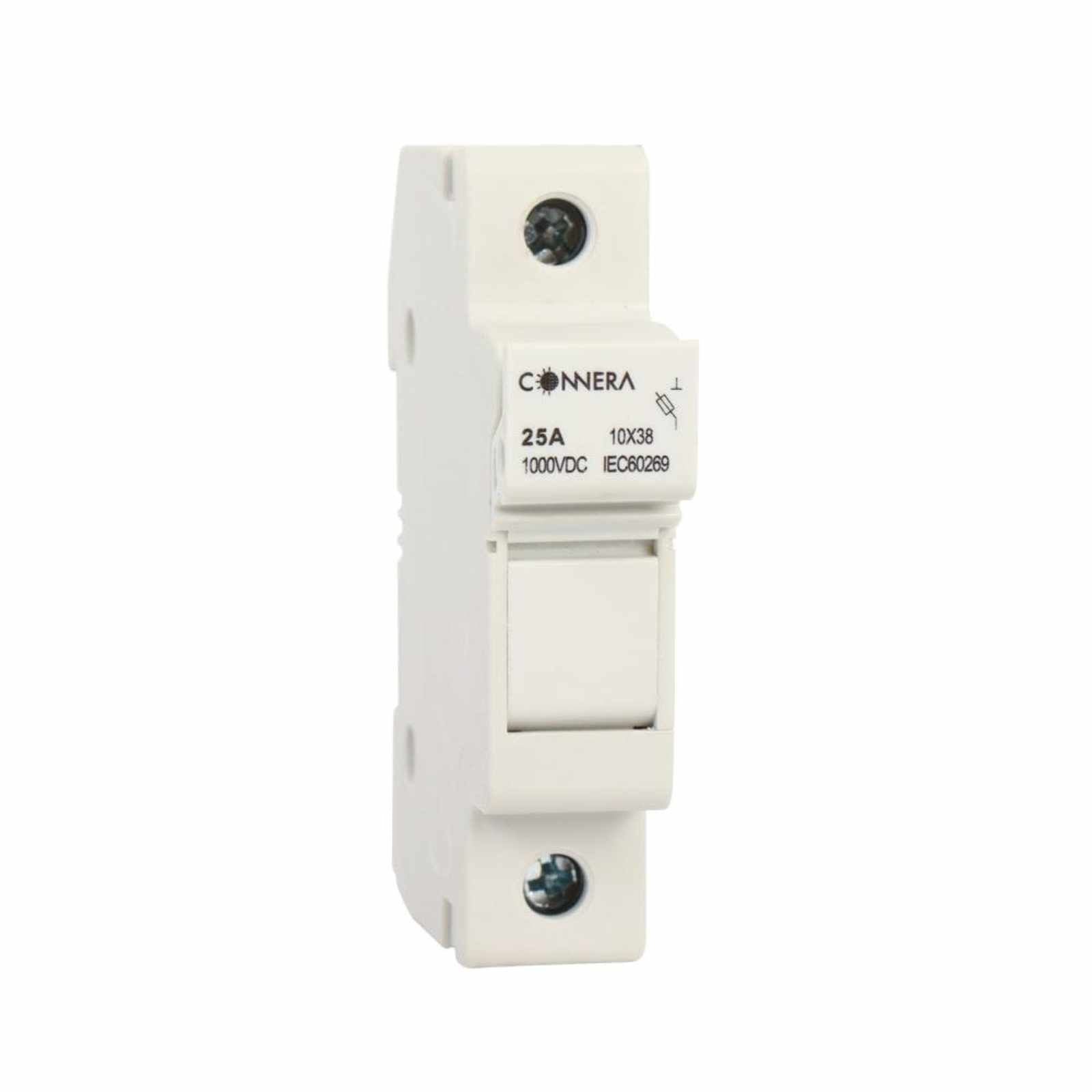 Porta fusible para STRING BOX, 25 A, 1000VDC. Modelo: R-SHIELDSB-PF1015