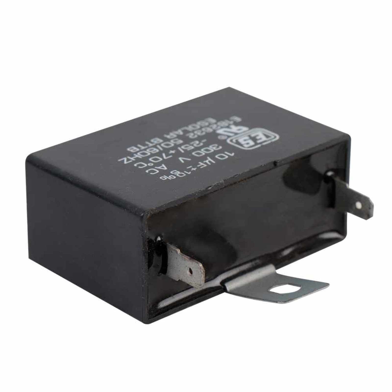 Capacitor 10MF, 300V, para la bomba SIGMA110A. Modelo: R-SIGMA110A/CAPA