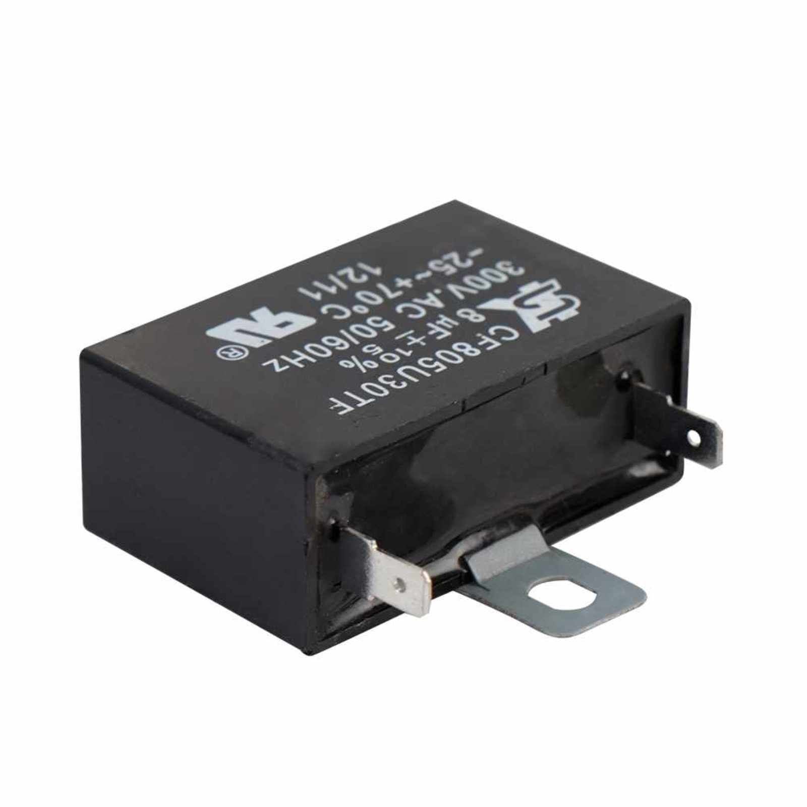 Capacitor 8MF, 300V, para la bomba SIGMA160A. Modelo: R-SIGMA160A/CAPA