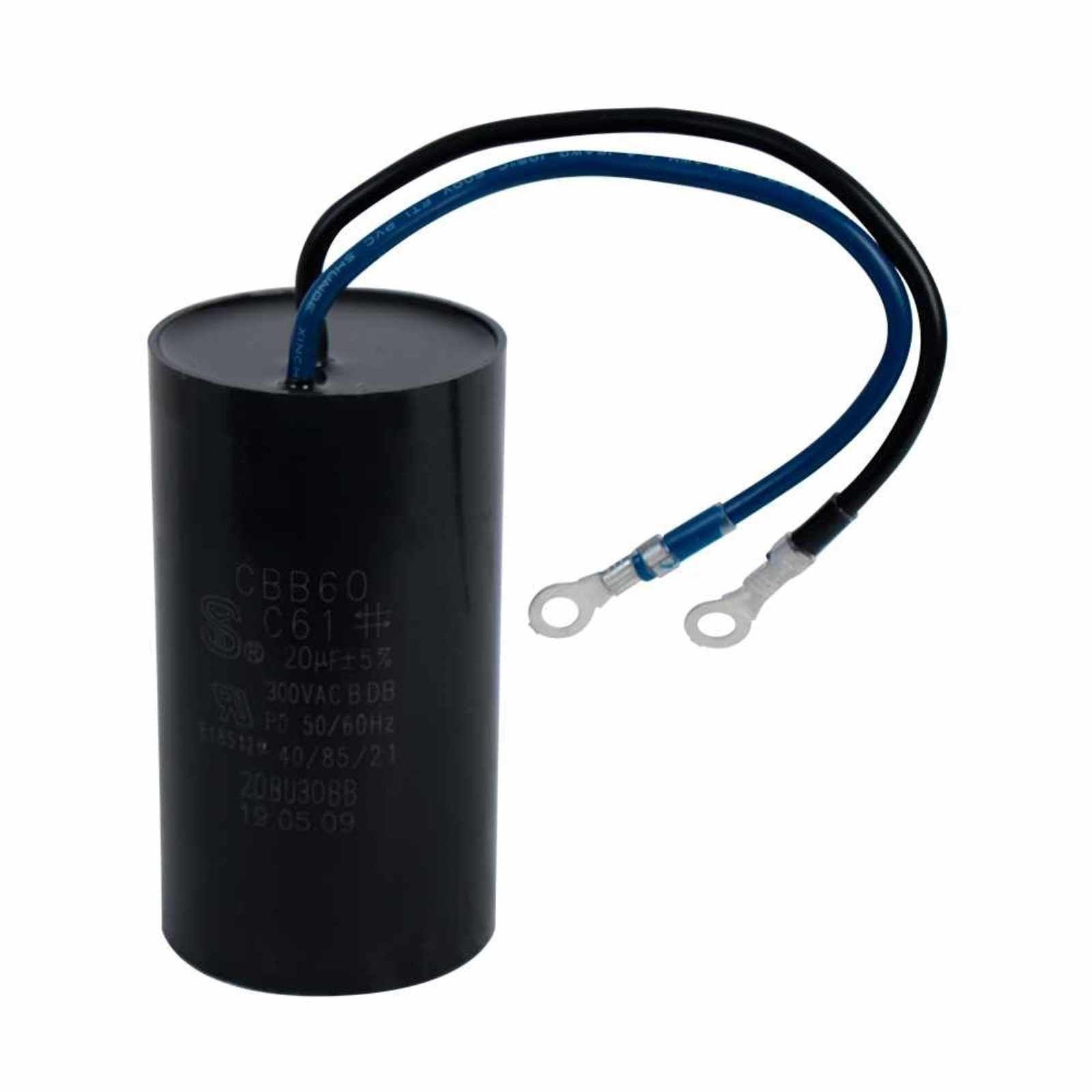 Capacitor 20MF ±5%, 300V, para la bomba SILVER07/1115. Modelo: R-SILV/C20MF300V