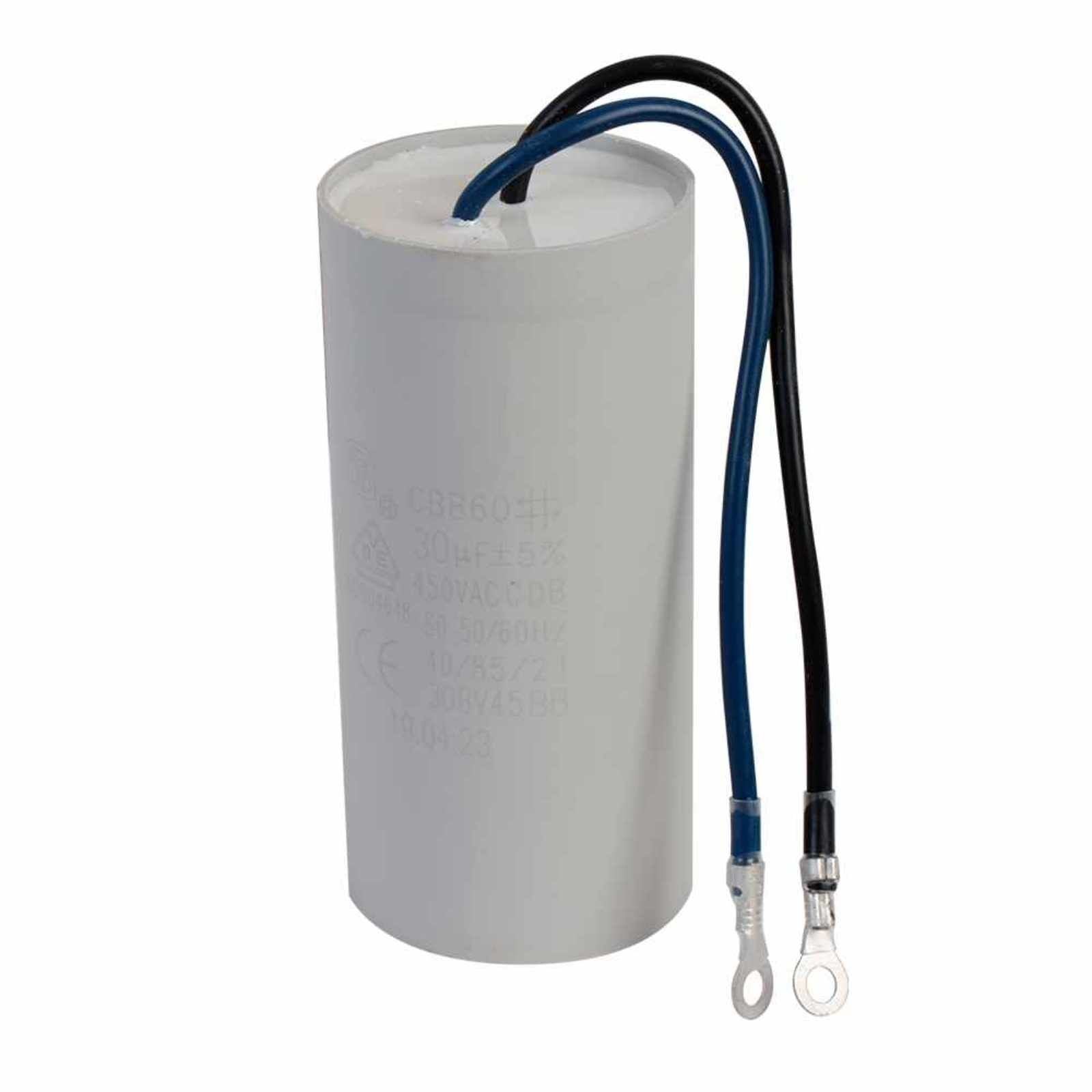 Capacitor 30MF ±5%, 450V, para la bomba SUPRA20. Modelo: R-SUPRA/CAP30MF