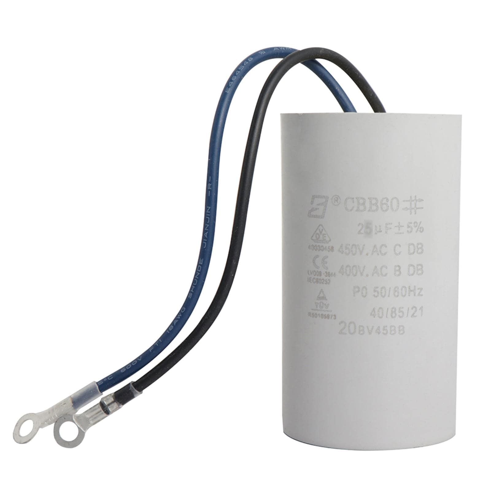 Capacitor de 25MF ±5%, 250V, para la bomba VENUS25N. Modelo: R-VENUSN/CAPAC25MF