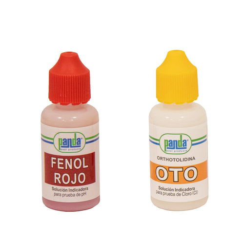 Respuesto de kit analizador de cloro y pH. Modelo: 012-003-A-002