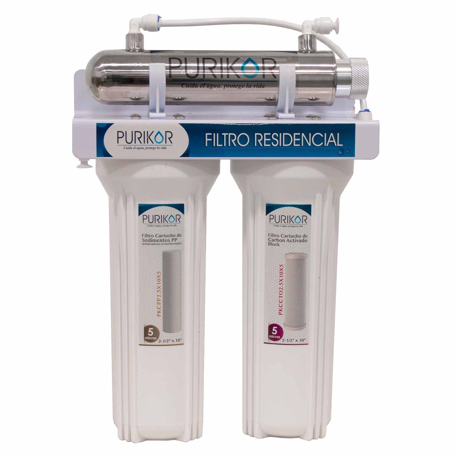 Sistema de filtración básica. Modelo: PKF-3UV