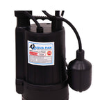 AQUA PAK Modelo SIGMA110A — Motobomba sumergible para efluentes 1/4 HP