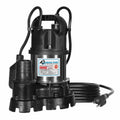 AQUA PAK Modelo SIGMA250A — Motobomba sumergible para efluentes 3/4 HP