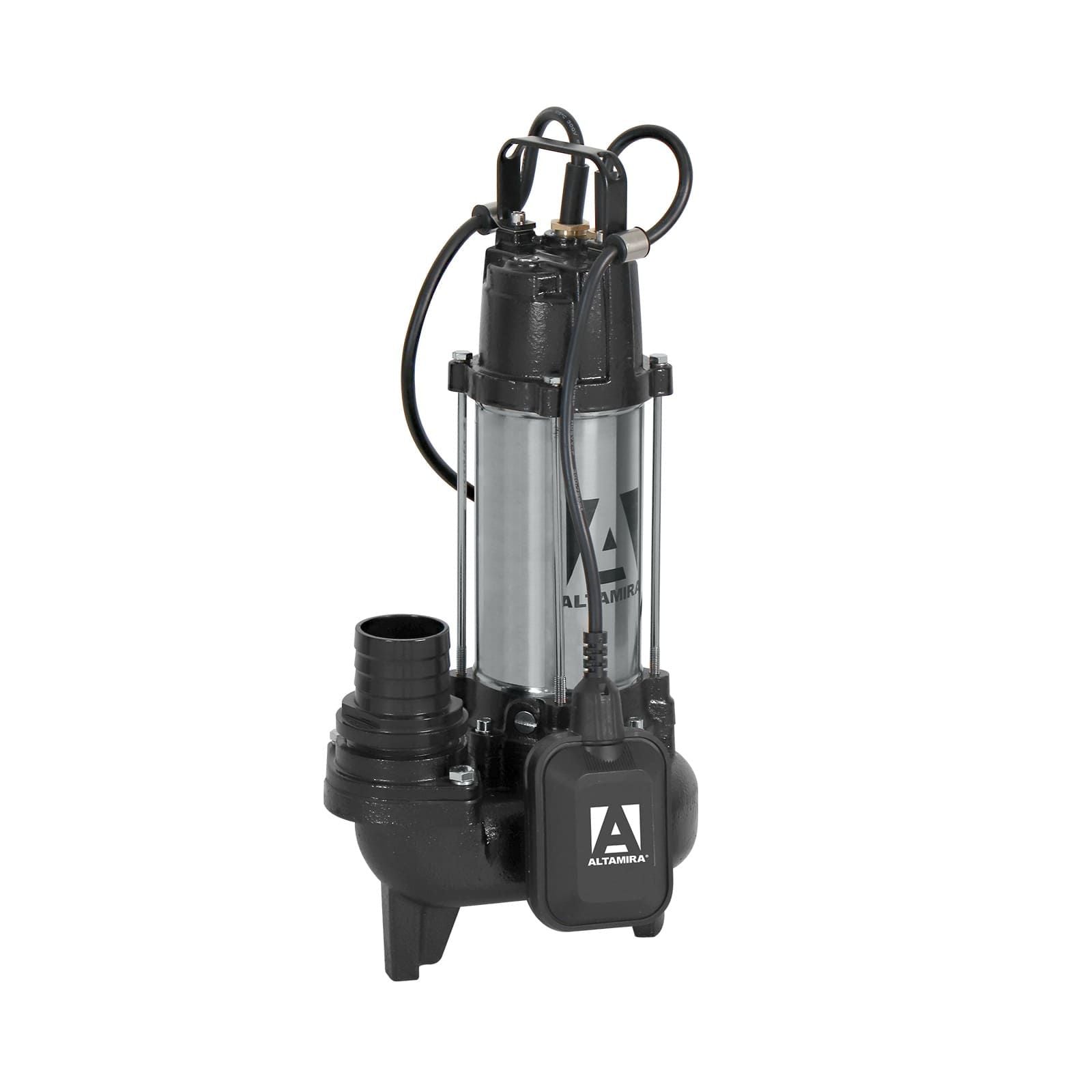 ALTAMIRA Modelo STRONGX2-10-1230 — Motobomba sumergible para efluentes y lodos 1 HP