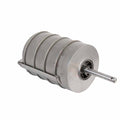 Stack kit para bombas multietapas verticales en acero inoxidable 304, ALTAMIRA, modelo T7.5 X75-3-ST. Modelo: T7.5 X75-3/ST