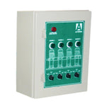 Tablero cuadruplex alternador-simultaneador para sistema hidroneumático. Modelo: TASA4 43220H