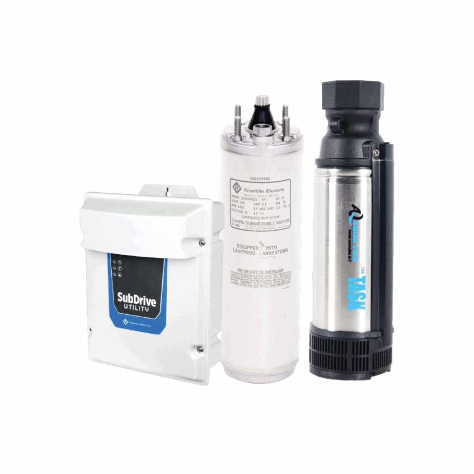AQUA PAK Modelo TASKDRIVE05 — Paquete de bombeo sumergible de presión constante 1/2 HP