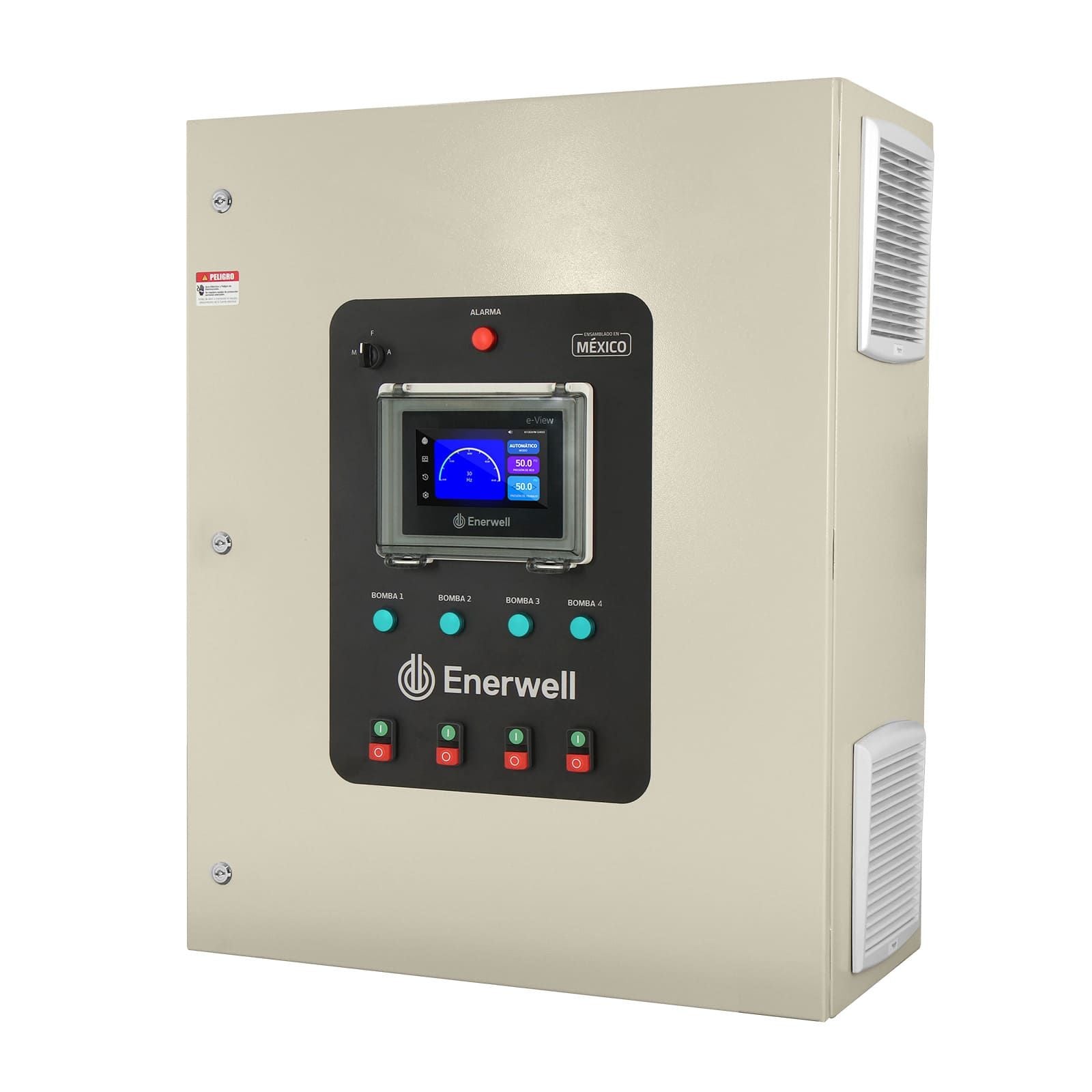 Tablero de control para presión constante. Modelo: TEWX-4B/25-40/440