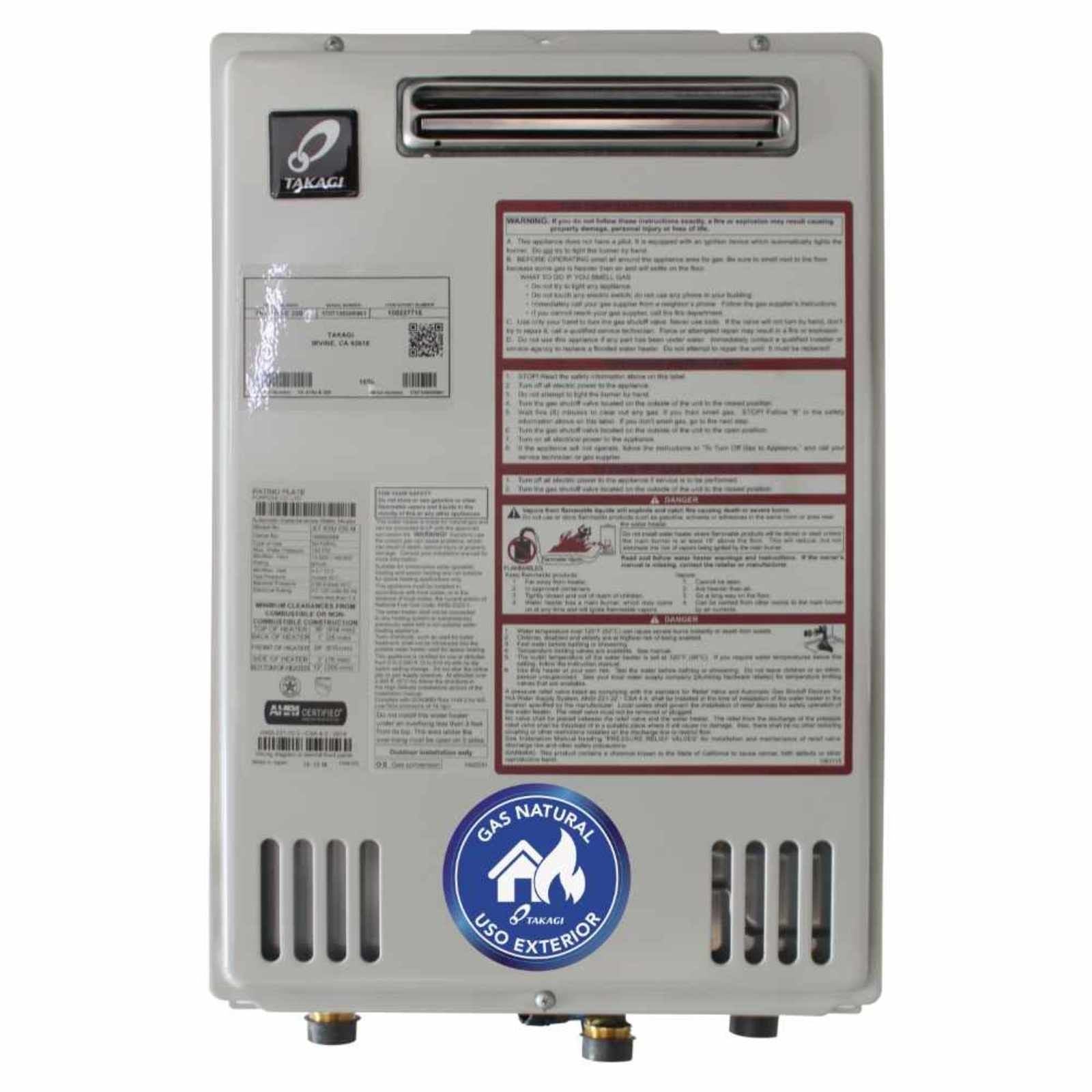 Calentador de agua de paso. Modelo: TKGU-30-EN