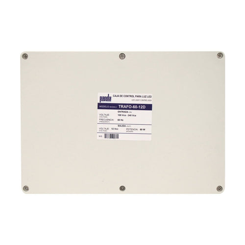 Transformador para lámpara LED. Modelo: TRAFO-60-12D