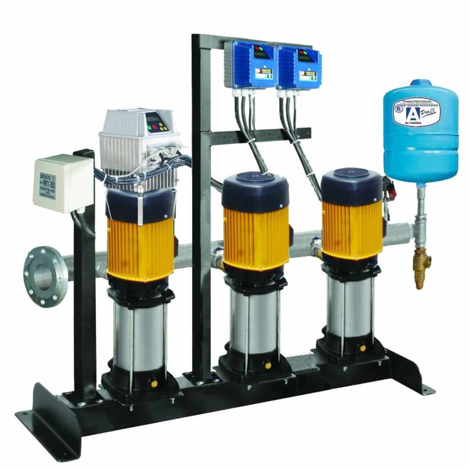 Presurizador múltiple de presión constante. Modelo: PT-PFD18TT2M455