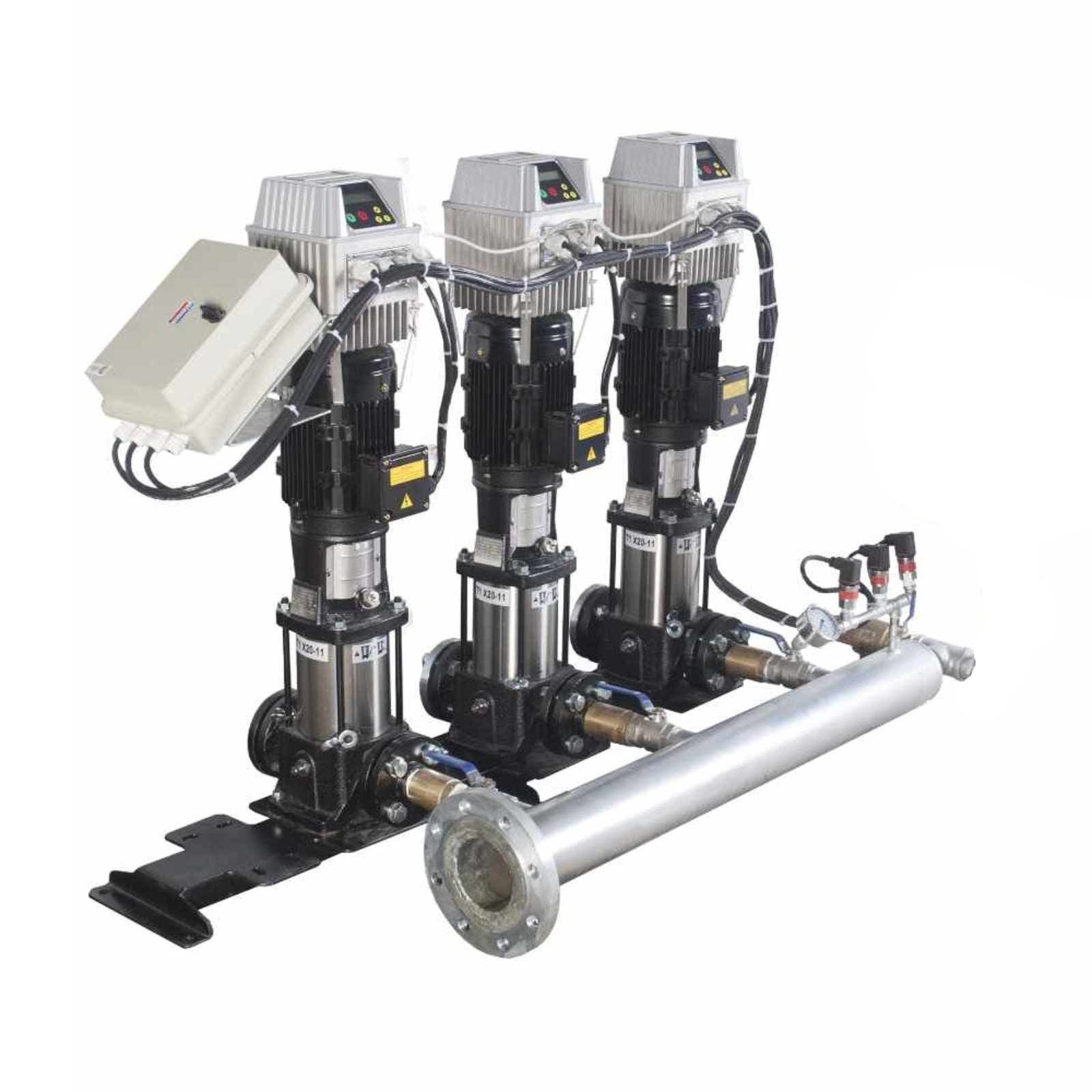 Presurizador múltiple de presión constante. Modelo: PT-FD18TT2T2X12