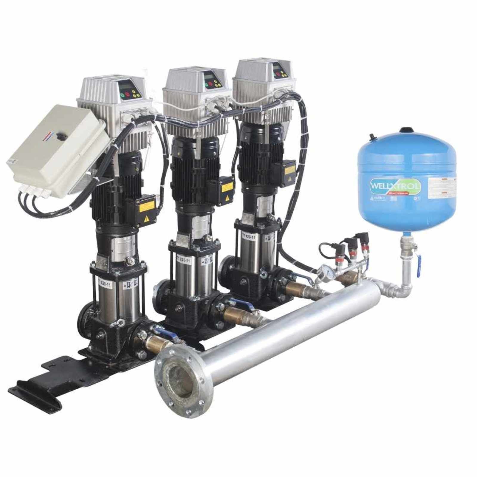 Presurizador múltiple de presión constante. Modelo: PT-FD18TT2T6XE3